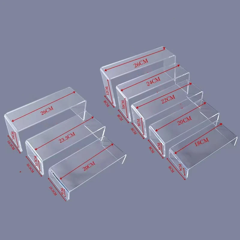 Display Risers Set - Акриловые подставки для экшн-фигурок, ювелирные изделия,